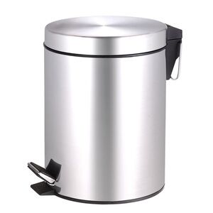 Mainstays 5 Litre Stainless Stee Litre Step Bin